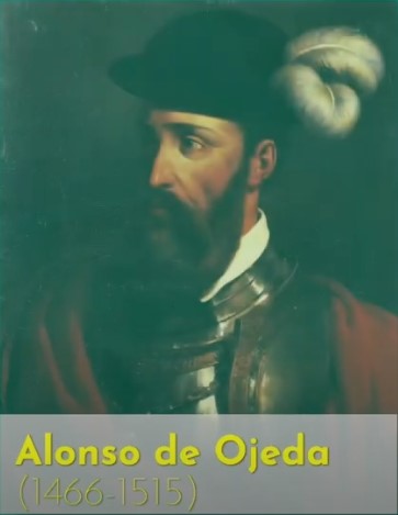 Alonso de Ojeda ontdekte Suriname in 1492