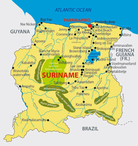 Leuke Plaatsen in Suriname